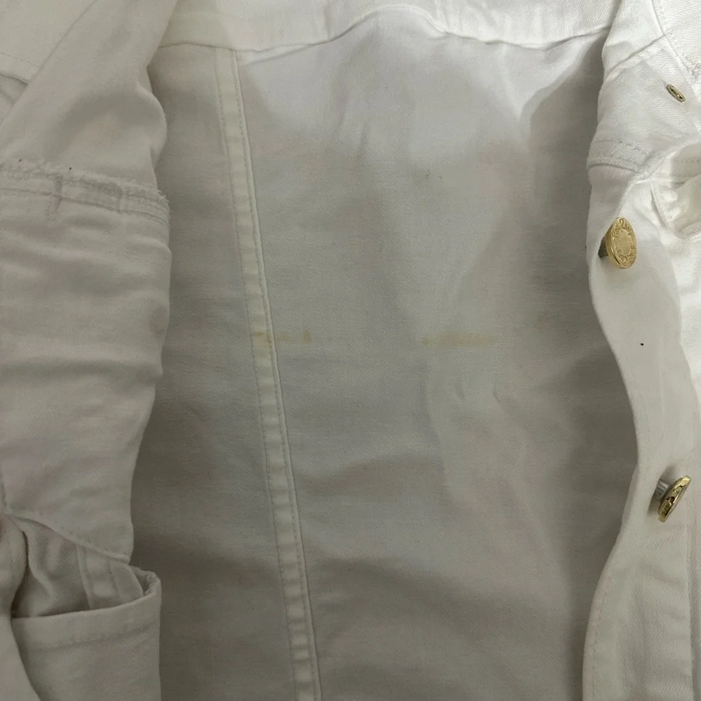 White Lilly Pulitzer Jean Jacket - Picture 3 of 4
